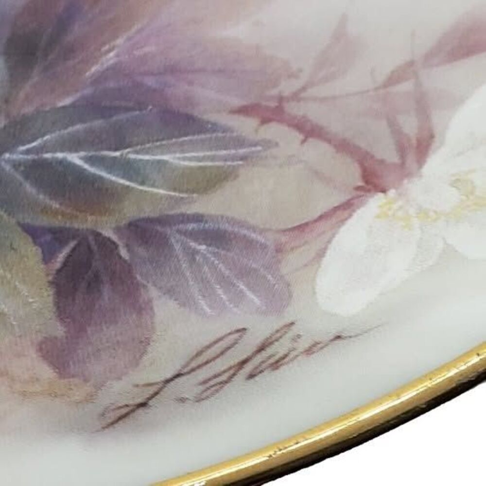Lena Liel Blossoms and Butterflies Teleflora Gift 1990s Vintage